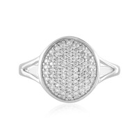 Bague en argent et Zircon