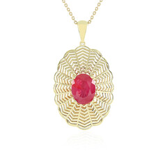 Collier en or et Rubis de Madagascar (Ornaments by de Melo)