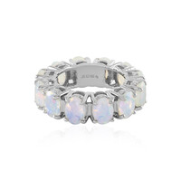 Bague en argent et Opale Welo