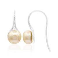 Boucles d'oreilles en argent et Perle de culture d'eau douce (TPC)