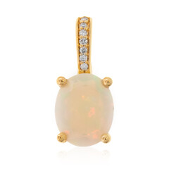 Pendentif en or et Opale Welo
