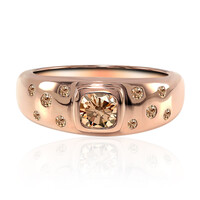 Bague en or et Diamant rose de France VS1 d'Argyle