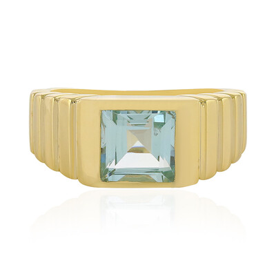 Bague en argent et Topaze bleu ciel