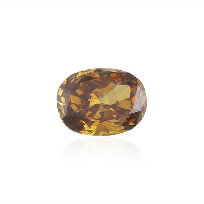 Gemme et Diamant orange SI2 0,26 ct