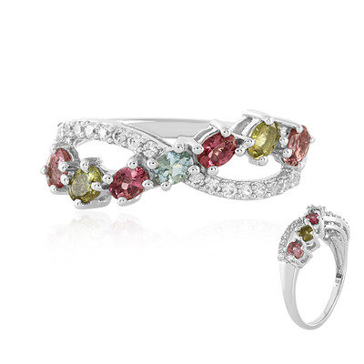 Bague en argent et Tourmaline