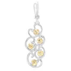 Pendentif en argent et Topaze impériale
