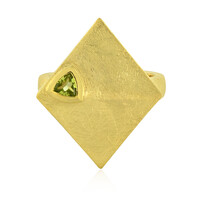 Bague en argent et Péridot