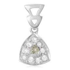 Pendentif en argent et Tourmaline