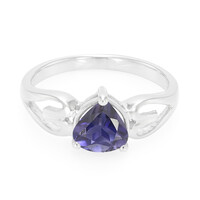 Bague en argent et Iolite d’Orissa