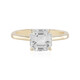 Bague en argent et Topaze blanche