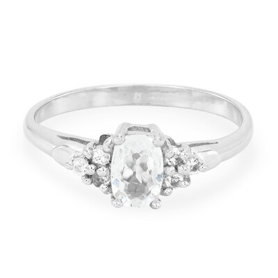 Bague en argent et Béryl de l'Himalaya