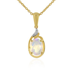 Collier en argent et Opale Welo