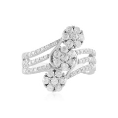 Bague en argent et Zircon