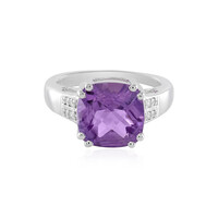 Bague en argent et Améthyste