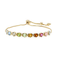 Bracelet en argent et Topaze bleu ciel