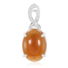 Pendentif en argent et Aragonite de Capillitas