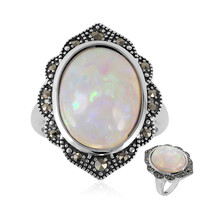 Bague en argent et Opale Welo (Annette classic)