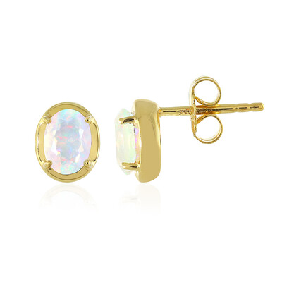 Boucles d'oreilles en argent et Opale Welo
