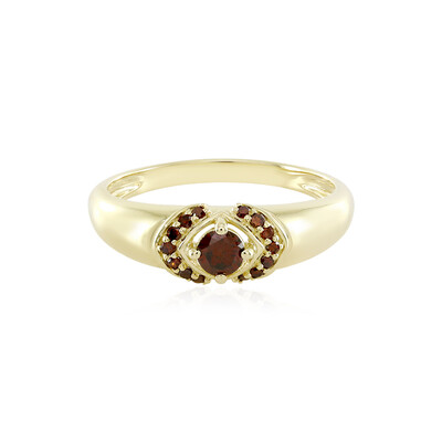 Bague en or et Diamant rouge PK