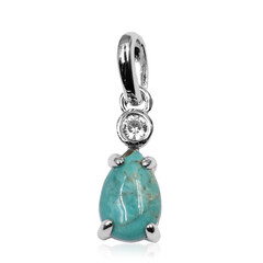 Pendentif en argent et Turquoise de Tyrone