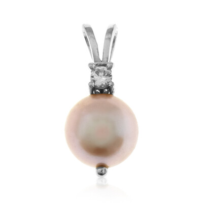 Pendentif en argent et Perle d'Akoya