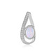 Pendentif en argent et Opale Welo