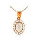 Collier en argent et Opale Welo