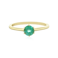 Bague en or et Emeraude de Russie
