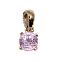 Pendentif en or et Kunzite