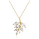 Collier en argent et Topaze blanche