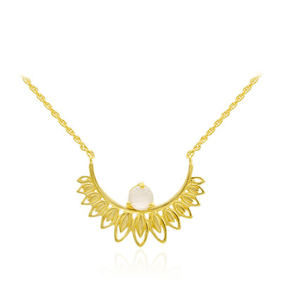 Collier en argent et Quartz rose