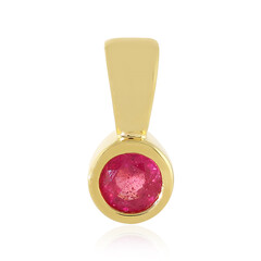 Pendentif en argent et Rubis de Madagascar