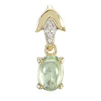 Pendentif en or et Tourmaline Paraiba du Brésil