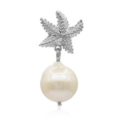 Pendentif en argent et Perle de culture d'eau douce (TPC)