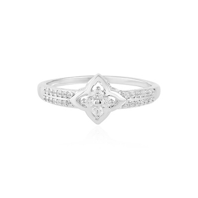 Bague en argent et Zircon