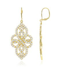 Boucles d'oreilles en argent et Zircon