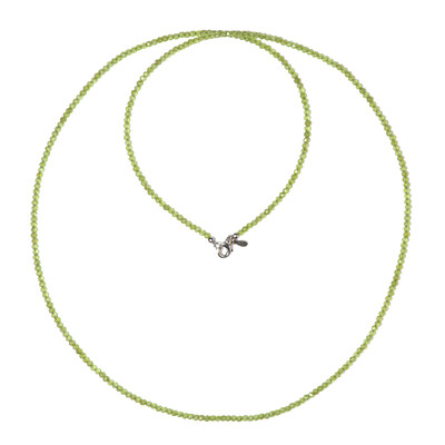 Collier en argent et Péridot