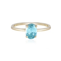 Bague en or et Zircon de Ratanakiri