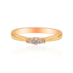 Bague en or et Diamant rose I3 d'Argyle (Mark Tremonti)