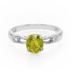 Bague en argent et Tourmaline cuprifère