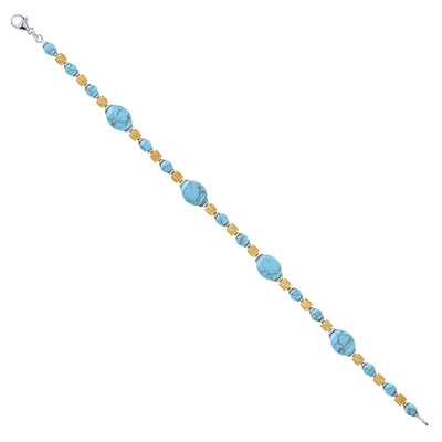 Bracelet en argent et Turquoise (dagen)
