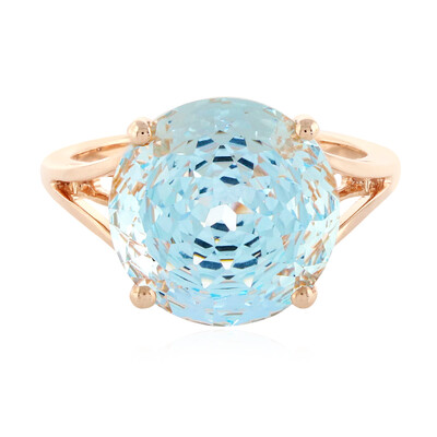 Bague en or et Topaze de Capri (PHANTASIA)