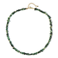 Collier en argent et Emeraude de Zambie