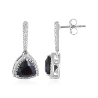 Boucles d'oreilles en argent et Opale Mezezo