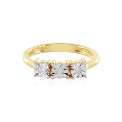 Bague en argent et Diamant I3 (J)