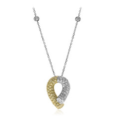 Collier en or et Diamant SI2 jaune (CIRARI)