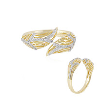 Bague en or et Zircon (Ornaments by de Melo)