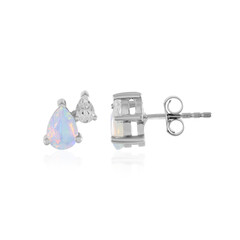 Boucles d'oreilles en argent et Opale Welo