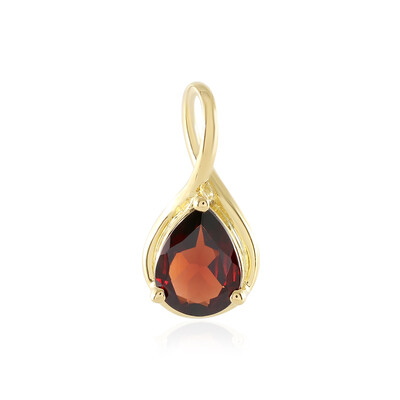 Pendentif en argent et Grenat du Mozambique
