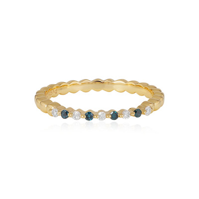 Bague en argent et Diamant I3 (I)